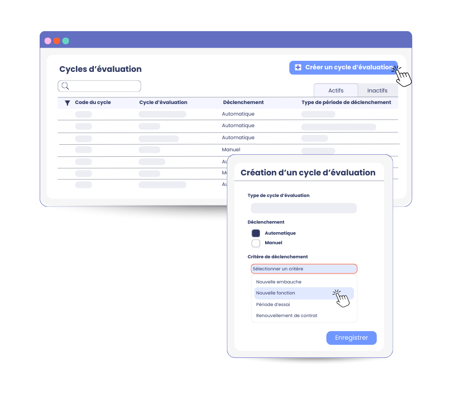 Logiciel Entretiens mpleo - Lancement d'évaluation